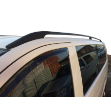 Рейлінги чорні DDU (пласт. ніжки.) Коротка база (SHORT) для мерседес Vito W639 2004-2014 рр