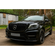 Передня решітка GT Panamericana Black (для GL High) для мерседес GL/GLS сlass X166 2012-2019 рр