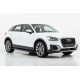 Бокові пороги Allmond Black (2 шт., Алюміній) для Ауди Q2 2016- рр