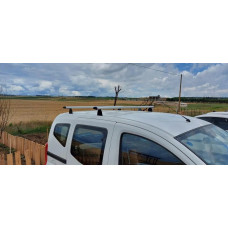 Багажник (поперечини) в штатні місця Asaf V3 3 штуки, 155 см для Mitsubishi L200 2015-2024 рр