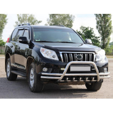Кенгурятник WT003-2-Plus (нерж) для Toyota Land Cruiser Prado 150 2009-2023 рр