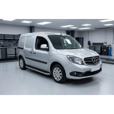 Бокові пороги Tayga (2 шт., Алюміній) для мерседес Citan 2013-2021 рр