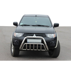 Кенгурятник (нерж.) для Mitsubishi L200 2006-2015 рр