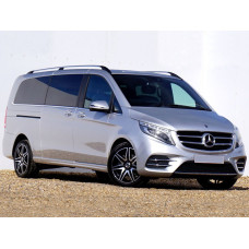 Бокові пороги AMG Short/Long 2 зсувних дверки для мерседес Vito/V-class W447 2014- рр