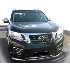 Передній вус ST014 (нерж) для Nissan Navara/NP300 2016- рр