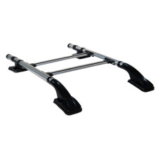 Рейлінги сірі (з поперечками) для Mitsubishi L200 2006-2015 рр