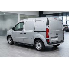 Бокові пороги Allmond Black (2 шт., Алюміній) для мерседес Citan 2013-2021 рр