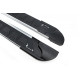 Бокові пороги RedLine V1 (2 шт., Алюміній) для Nissan Navara 2006-2015 рр