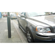 Бокові пороги RedLine V1 (2 шт. Алюміній) для Volvo XC90 2002-2014 рр