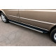 Бокові пороги Maya V1 (2 шт., алюміній) Довга (ExtraLong) для Mercedes Vito W639 2004-2014 рр