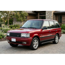 Бокові пороги Tayga Black (2 шт., алюміній) для Range Rover II P38A 1997-2002 рр