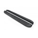 Бокові пороги Tayga Black (2 шт., Алюміній) 2014-2019 для Land Rover Discovery Sport 2014- рр