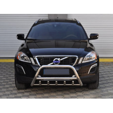 Кенгурятник WT003 (нерж) для Volvo XC60 2009-2017 рр