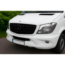 Передня решітка Panamericana GT Panamericana Black (2013-2018) для мерседес Sprinter W906 рр