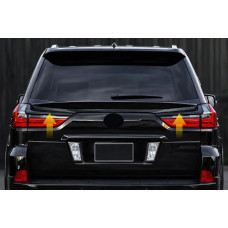 Спойлер нижній V2 (2016-2023) Чорний колір для Lexus LX570/450d рр
