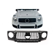 Решітка і накладки на фари G63 для мерседес G сlass W463 2018-2024 рр