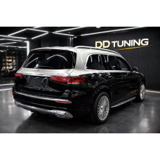 Задній бампер з дифузором Maybach GLS600 для мерседес GLS X167 2019- рр