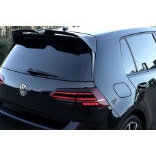 Спойлер DPT V-2 (HB чорний глянець) для Volkswagen Golf 7/E-Golf 2012-2020 рр