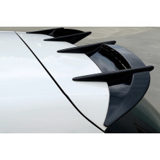 Спойлер DPT V-7 (HB чорний глянець) для Volkswagen Golf 7/E-Golf 2012-2020 рр