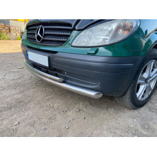 Нижня Губа ST014 (нерж) 2010-2015 60 -2025 42мм для мерседес Vito W639 рр