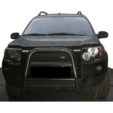 Кенгурятник QT008 (нерж) для Land Rover Freelander II 2006-2014 рр