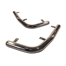 Задні куточки AK003 (2 шт. нерж) для мерседес ML W163 1997-2005 рр