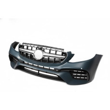 Передній бампер AMG E63 в зібраному вигляді V2 (для 2016-2020) для мерседес E-class coupe C238 рр