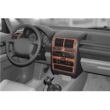 Накладки на панель (Meric) Карбон для Ауди A2 1999-2005 рр