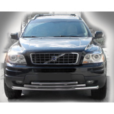 Передній захист ST014-2 (нерж) для Volvo XC90 2002-2014 рр