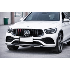 Передня решітка Rocket (для GLC 43 AMG/GLC 63 AMG/AMG-Line 2019-2022) для мерседес GLC X253 рр