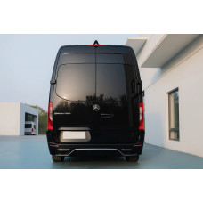 Задній бампер AMG (для cередньої бази, ABS) для мерседес Sprinter W907/W910 2018- рр