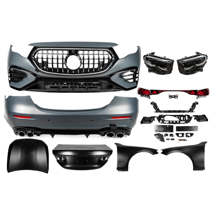 Комплект рестайлінгу в W214 AMG E53 для Mercedes E-сlass W213 2016-2023 рр