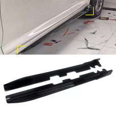 Леза під пороги (Чорний глянець) для бмв X3 G01 2018- рр