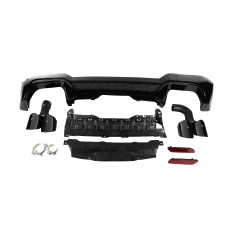 Задній дифузор з насадками (для F97/M-Sport 2022-2024) для бмв X3 G01 2018- рр