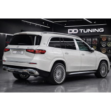 Задній бампер з дифузором Maybach GLS600 (2025-Design) для мерседес GLS X167 2019- рр