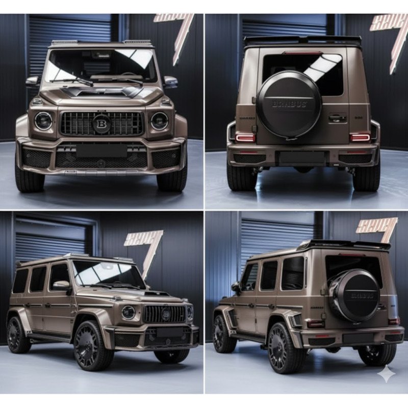 Комплект обвісів BRB 800 (пластик) для Mercedes G сlass W465 2025- рр