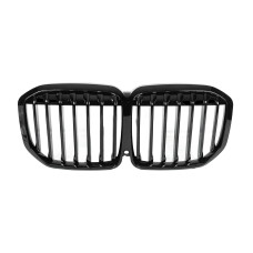 Ніздрі 1 Bar (2019-2022, чорний глянцевий) для бмв X7 G07 2019- рр