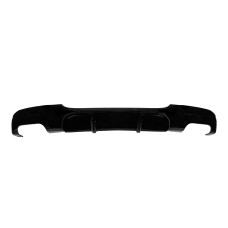 Дифузор заднього бампера під двосторонній подвійний вихлоп (для M-Sport, ABS) для бмв 3 серія E90/E91 2005-2011 рр