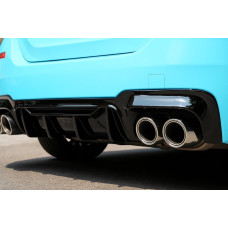 Дифузор заднього бампера CS-Style (для M-Sport, ABS, лиття під тиском) для бмв 5 серія F10/F11 2010-2016 рр