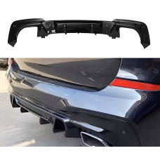 Дифузор заднього бампера CS-Style (для M-Sport 2018-2021 ABS) для бмв X3 G01 2018- рр