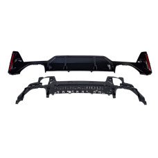 Дифузор заднього бампера MP-Style (для M-Sport 2023-2026, ABS) для бмв 3 серія G20/G21 2018- рр