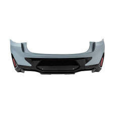 Задній бампер з дифузором в стилі X4M F98 (2022-2024) для бмв X4 G02 2018- рр