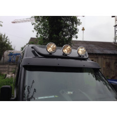 Верхня дуга Black (нерж) для мерседес Sprinter W906 2006-2018 рр