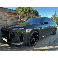 Накладка на передній бампер Lip (для M760 M-Sport та i7 M70) для бмв 7 серія G70/G71 2022- рр