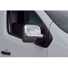Накладки на дзеркала (2 шт. пласт) для Nissan NV300/Primastar 2016- рр