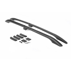 Алюмінієві рейлінги (Caravan Чорні) для Opel Astra H 2004-2013 рр