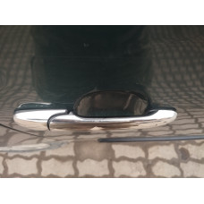 Накладки на ручки (4 шт нерж) Carmos - Турецька сталь для Seat Alhambra 1996-2010 рр