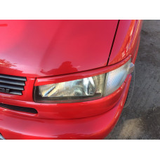 Вії Косою капот (2 шт) Чорний мат для Volkswagen T4 Transporter 1990-2003 рр