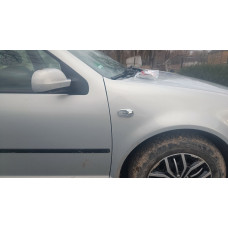 Решітка на повторювач Овал (2 шт ABS) для Volkswagen Golf 4 1997-2006 рр