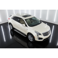Бокові пороги Maydos V2 (2 шт. алюміній -2026 нерж) для Cadillac XT5 2016- рр